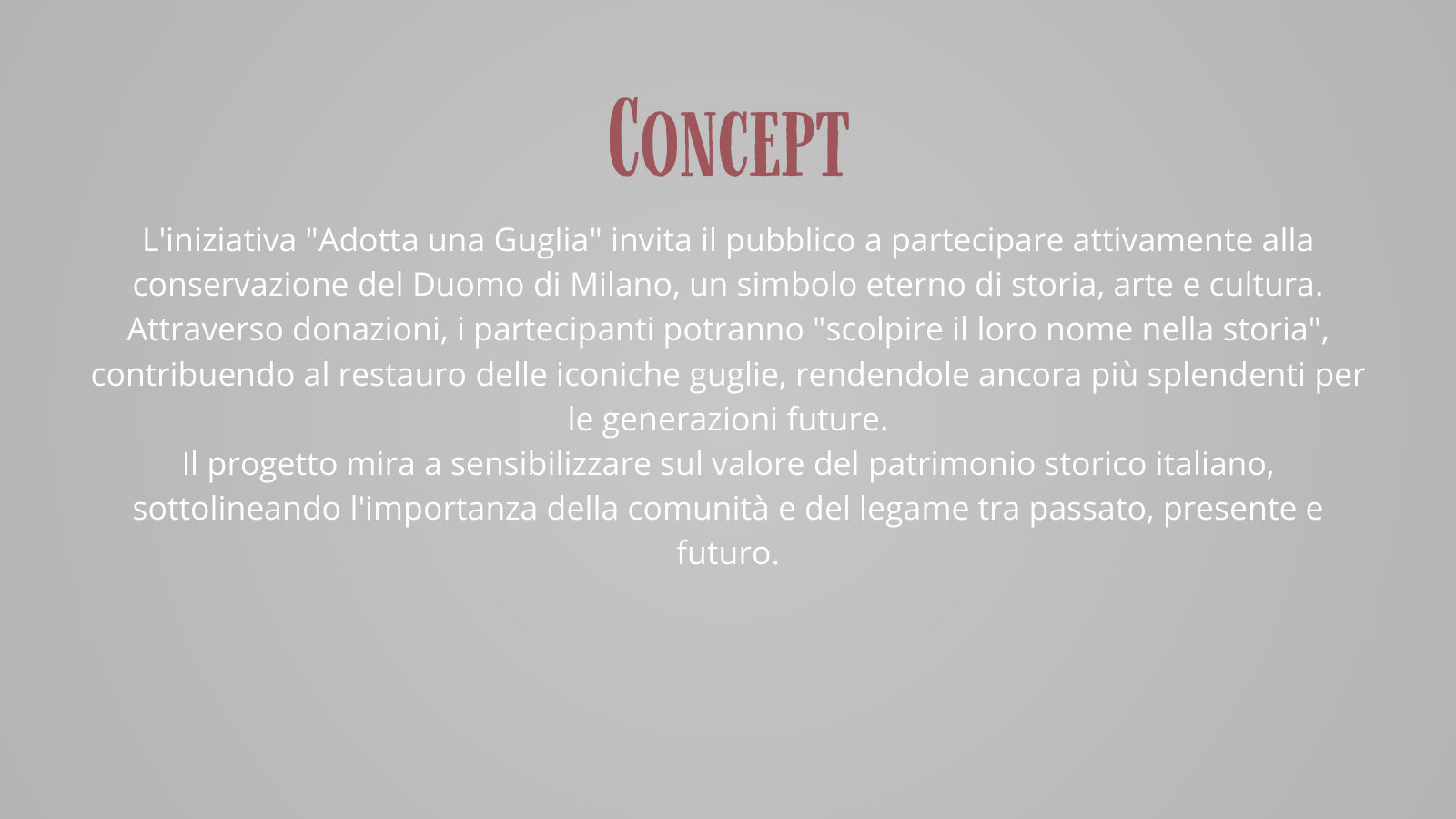Adotta una guglia — slide 5